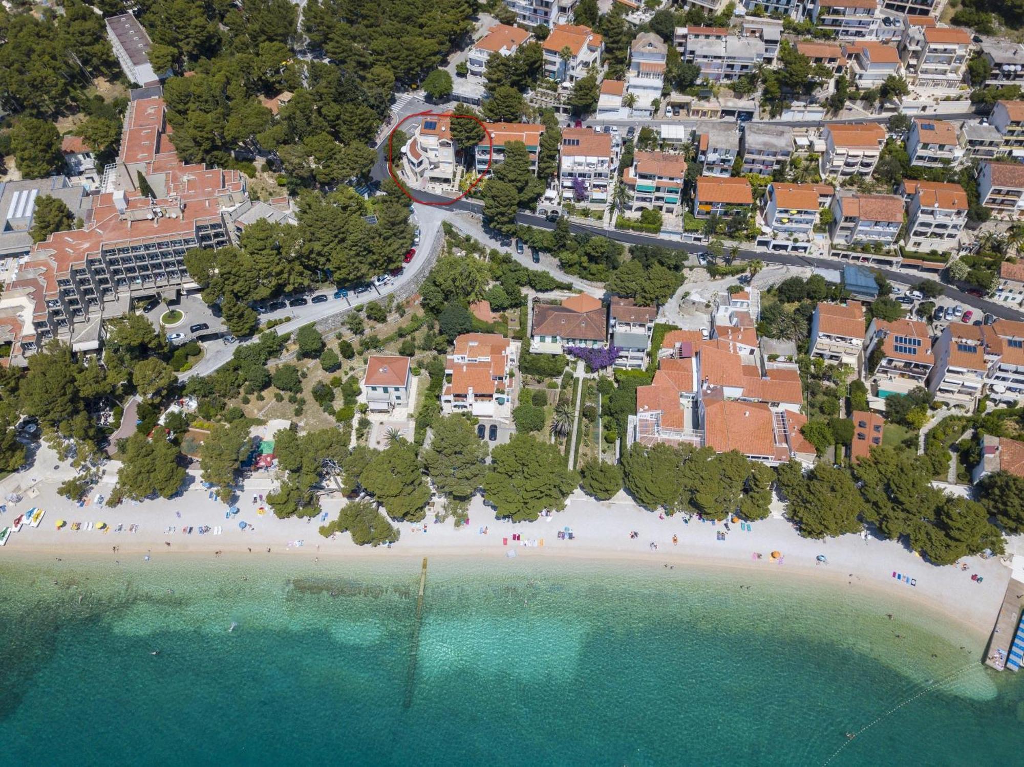 Villa Dalmatino Brela Eksteriør billede