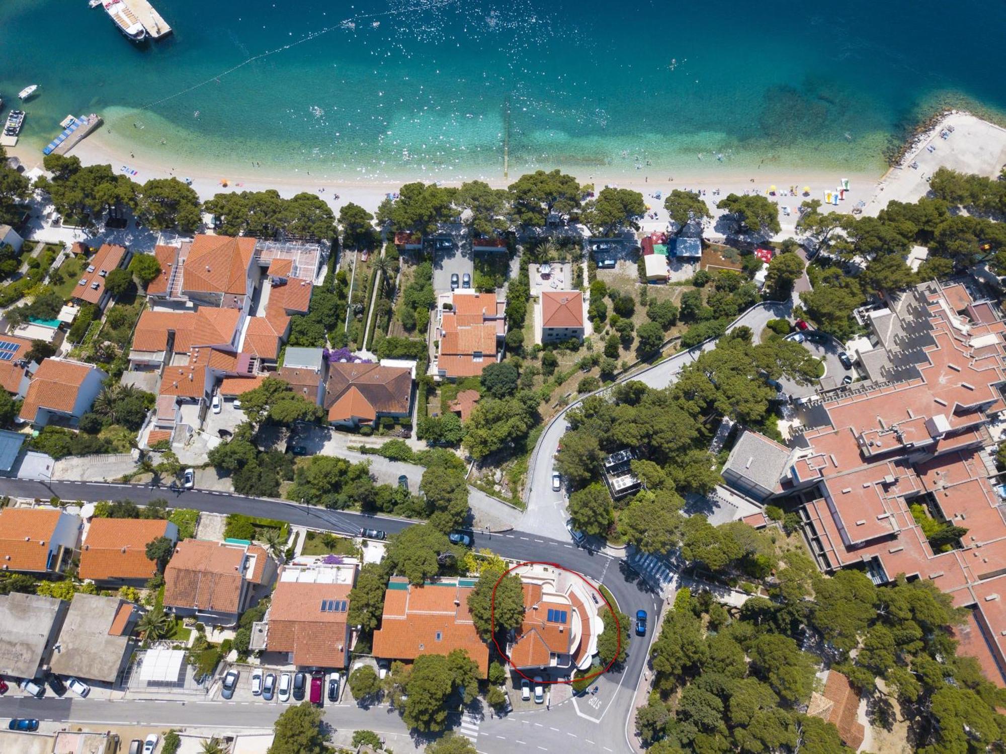 Villa Dalmatino Brela Eksteriør billede